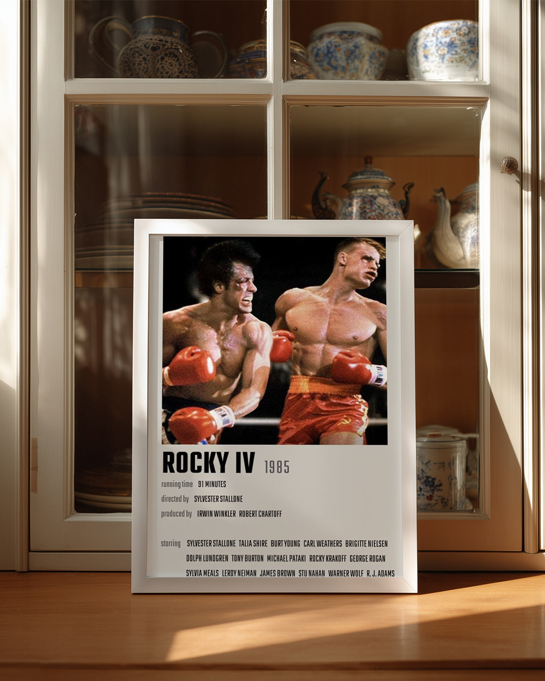 Rocky IV Poster Tablosu