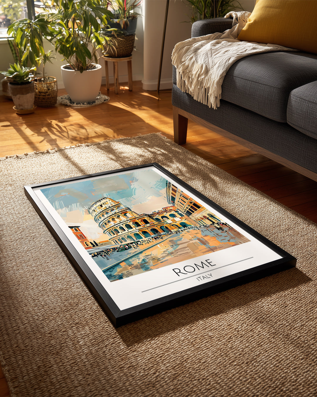 Roma İtalya Poster Tablosu