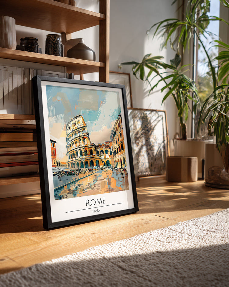 Roma İtalya Poster Tablosu