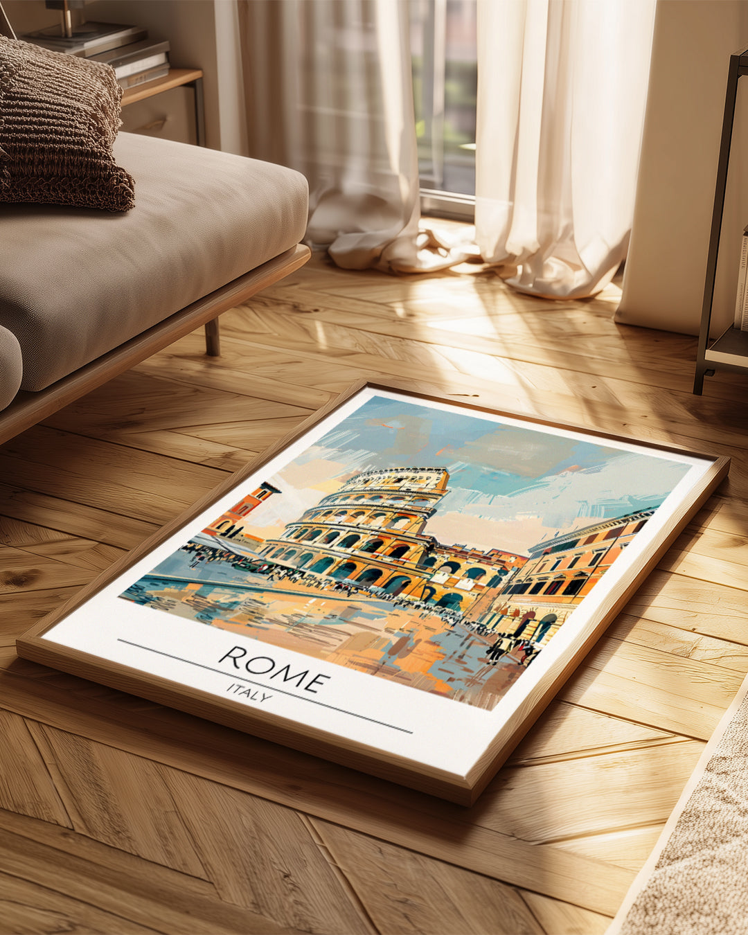 Roma İtalya Poster Tablosu