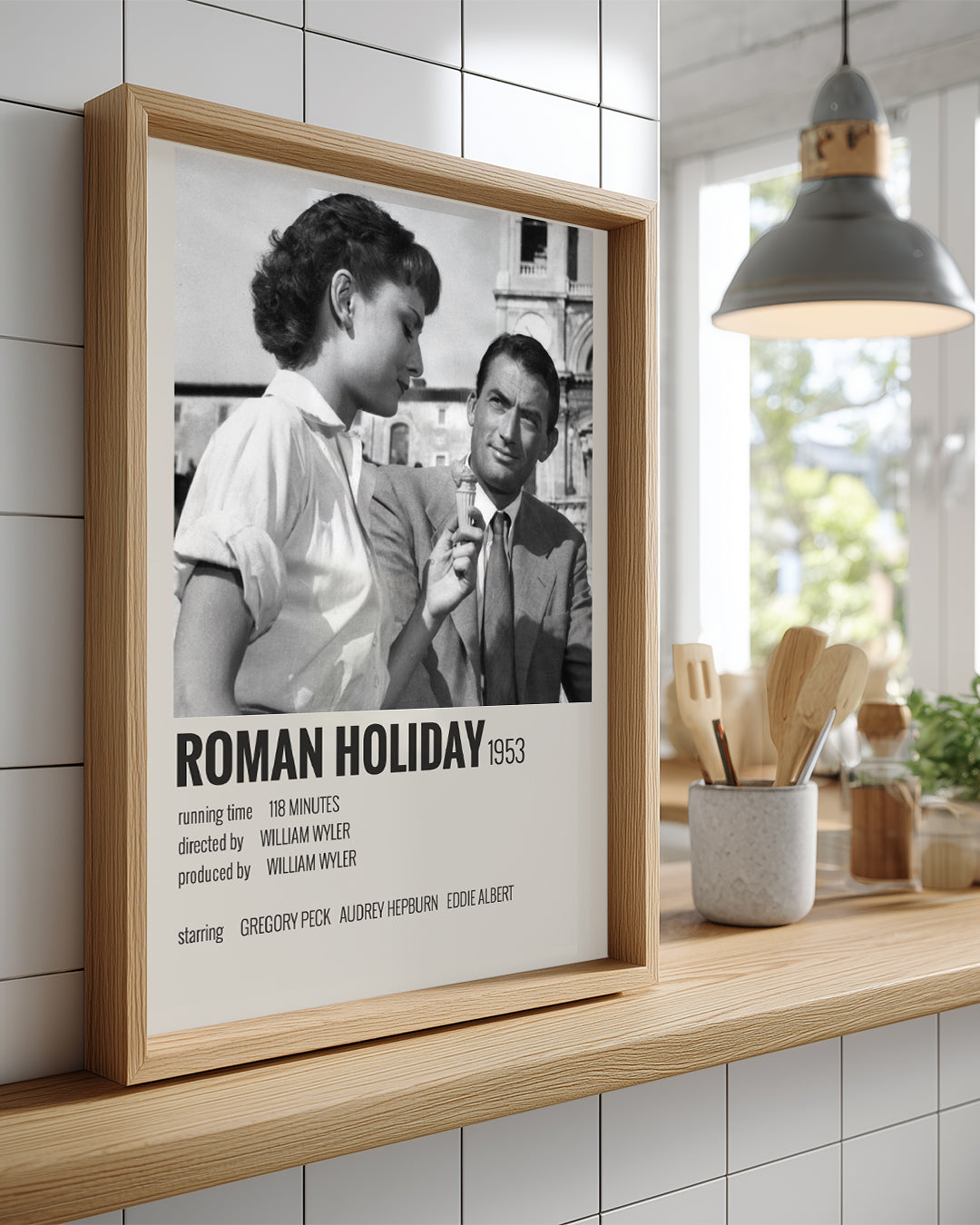 Roman Holiday Poster Tablosu