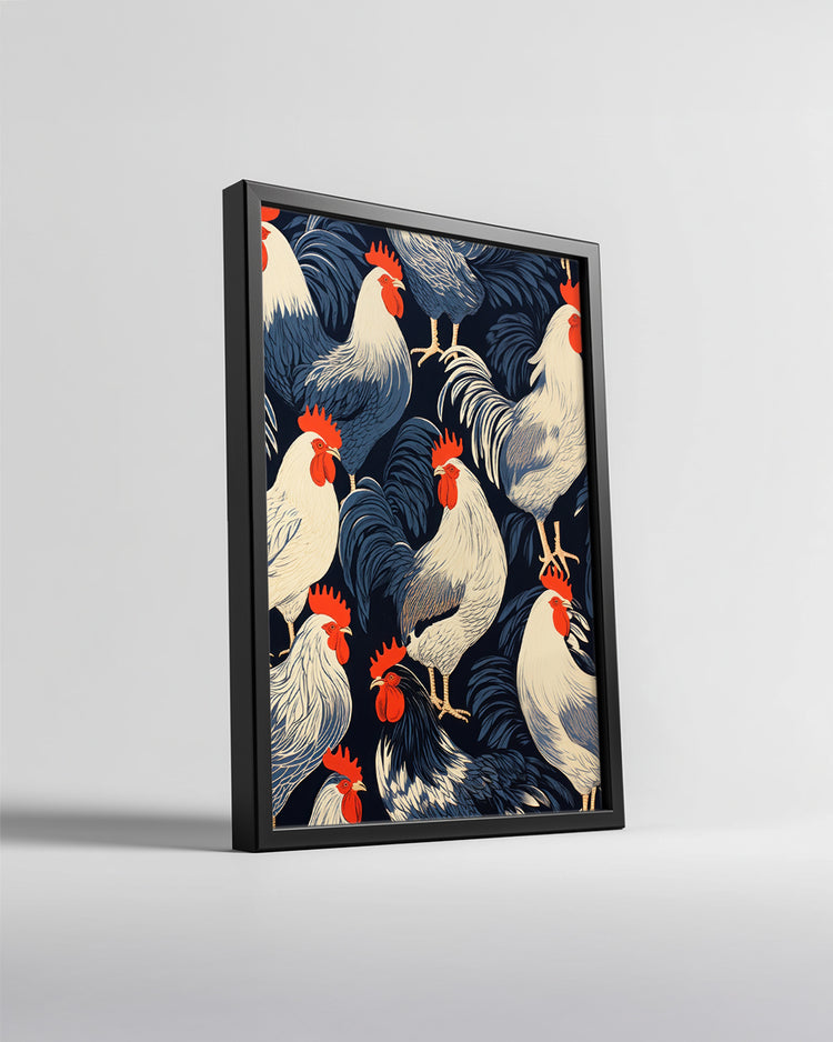 Rooster Poster Tablosu