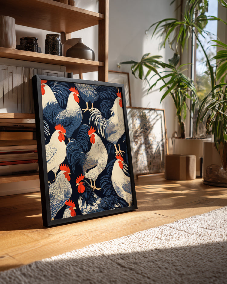 Rooster Poster Tablosu