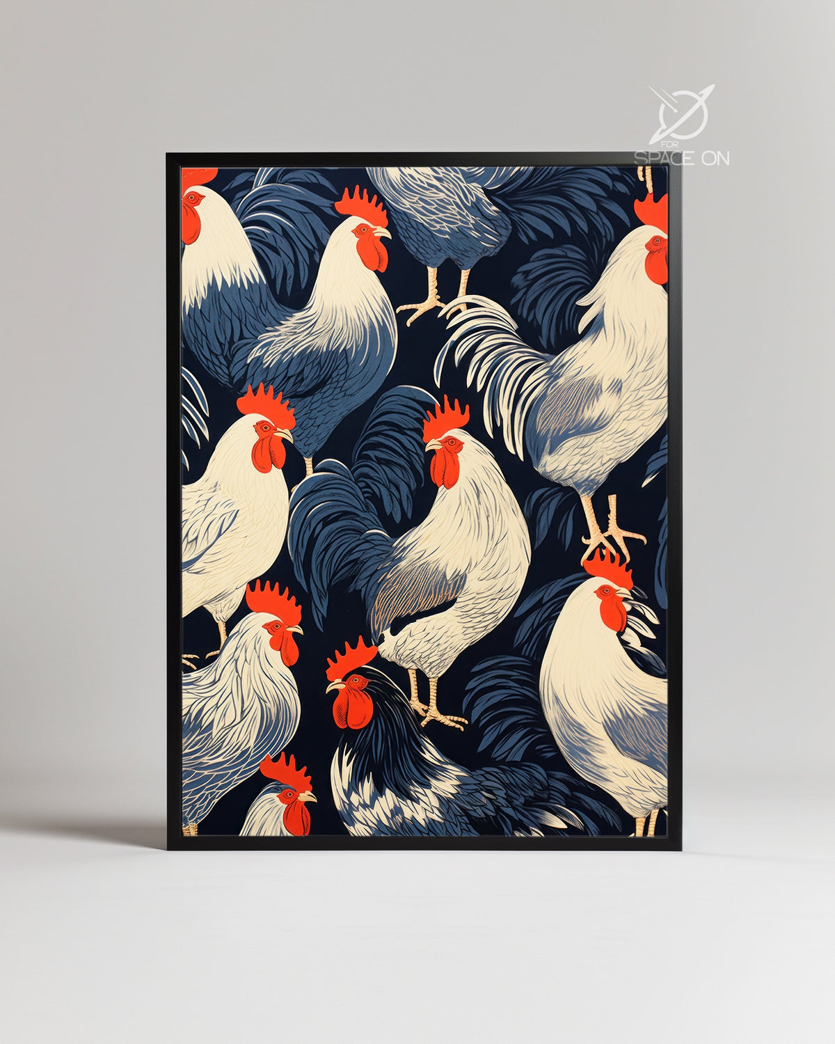 Rooster Poster Tablosu