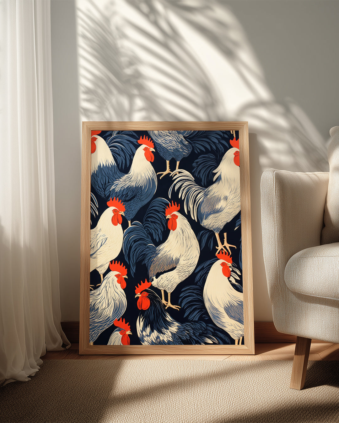 Rooster Poster Tablosu