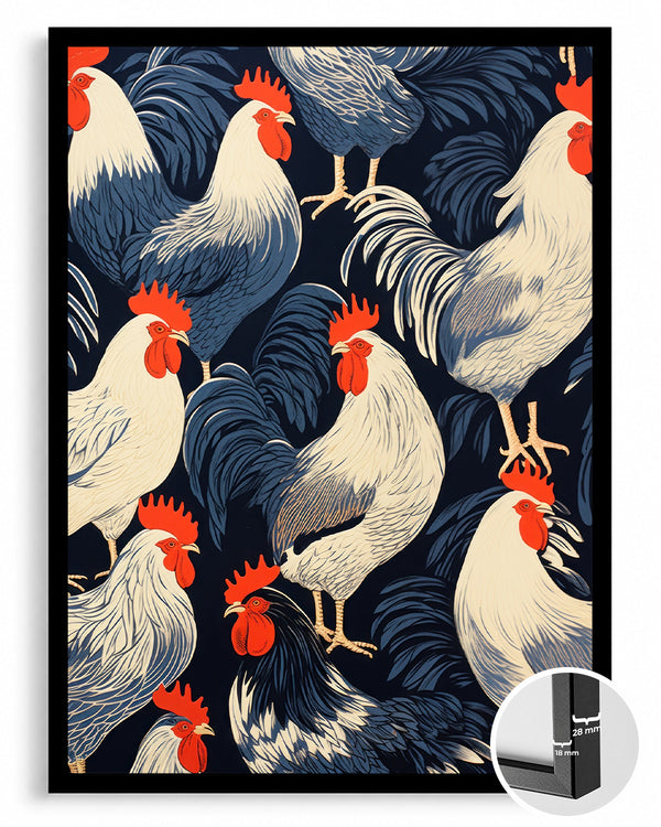 Rooster Poster Tablosu