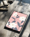 Rose Ardoise Poster Tablosu