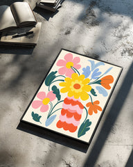 Rose Cascade Poster Tablosu