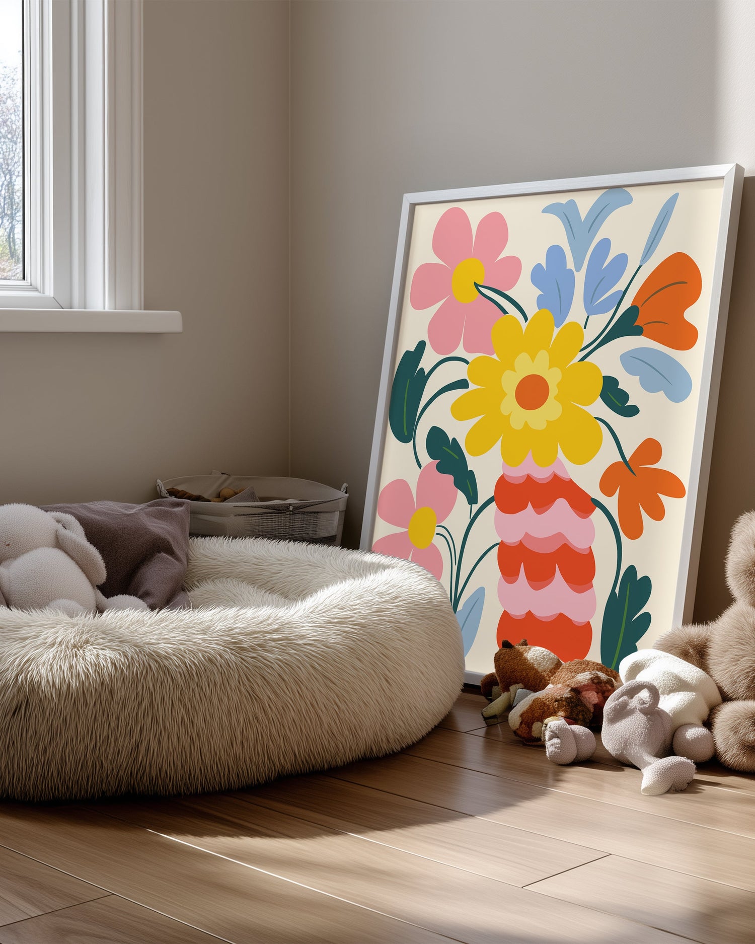 Rose Cascade Poster Tablosu