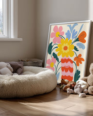 Rose Cascade Poster Tablosu