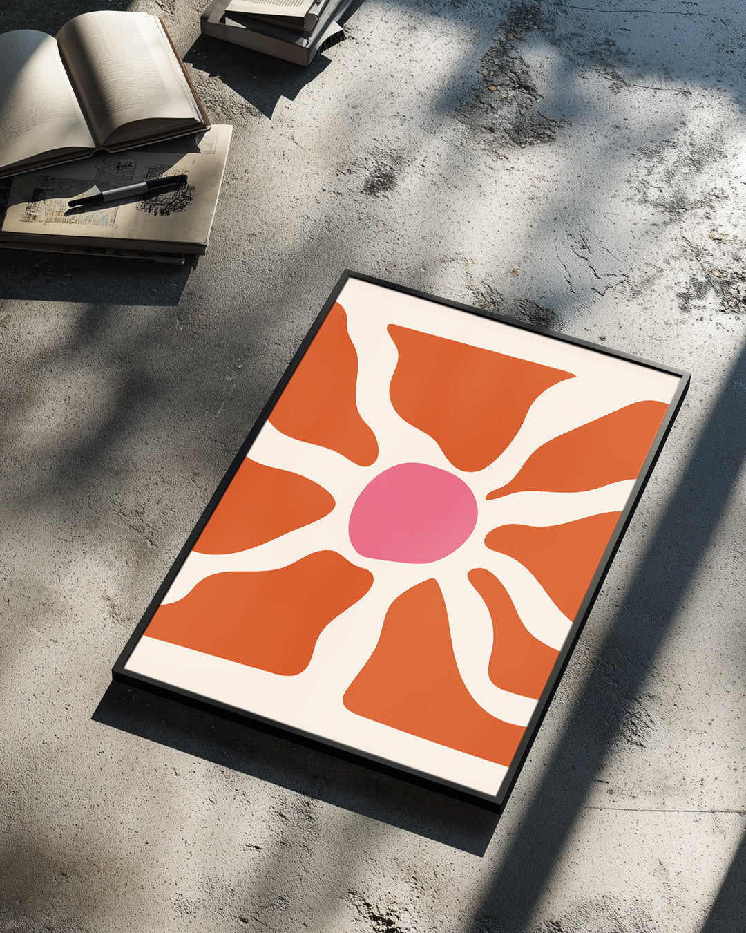 Rose Central Poster Tablosu