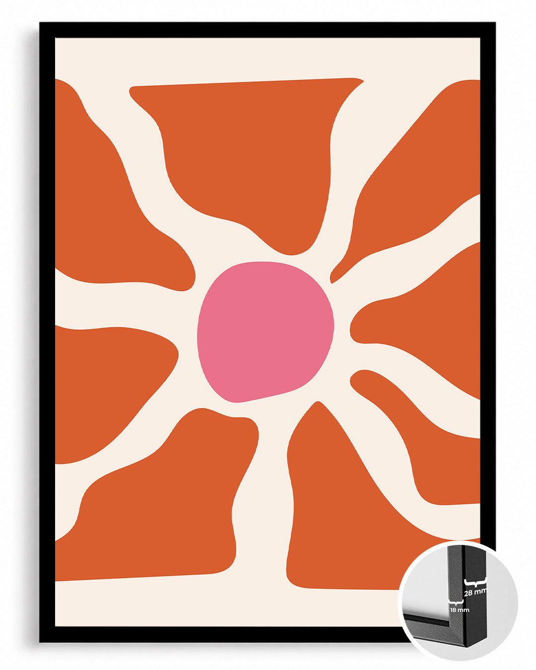Rose Central Poster Tablosu