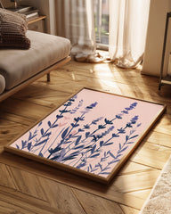 Rose Lavande Poster Tablosu