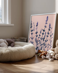 Rose Lavande Poster Tablosu