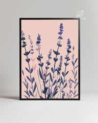 Rose Lavande Poster Tablosu