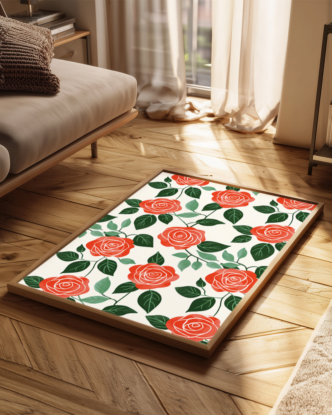 Rose Pop Poster Tablosu