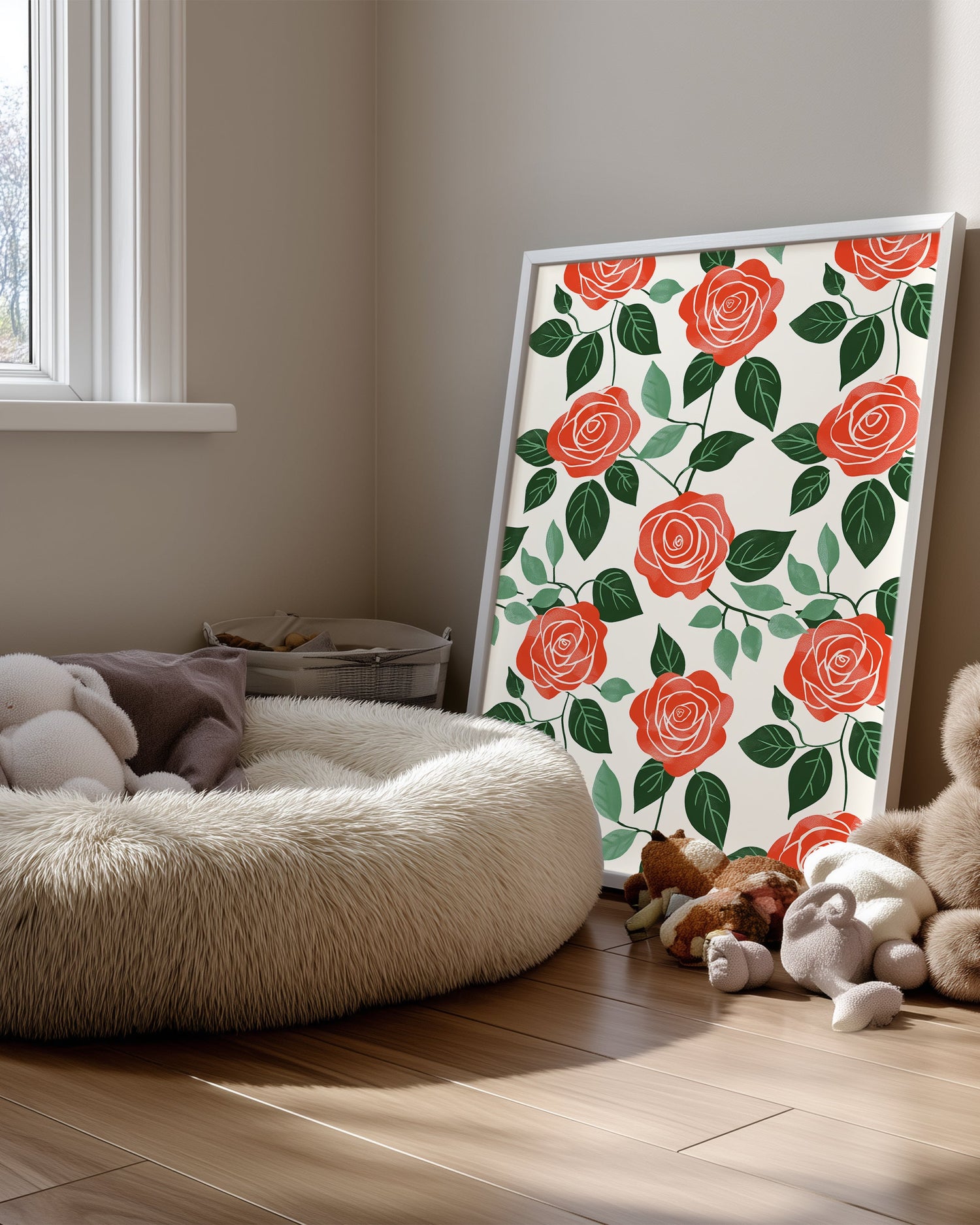 Rose Pop Poster Tablosu