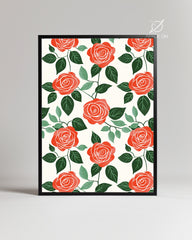 Rose Pop Poster Tablosu