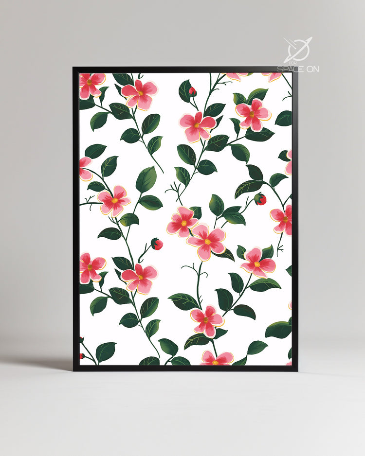 Rose Profonde Poster Tablosu