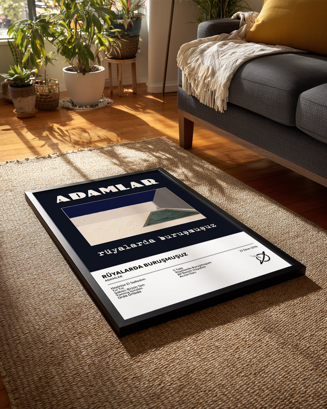 Rüyalar da Buruşmuşuz - Adamlar Poster Tablosu