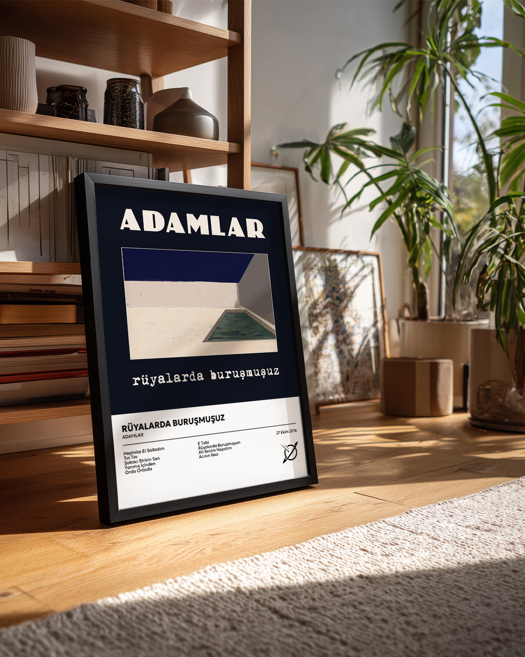 Rüyalar da Buruşmuşuz - Adamlar Poster Tablosu