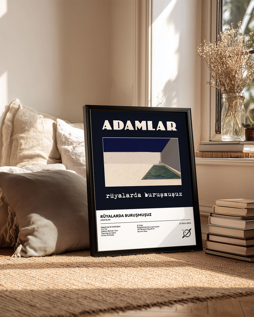 Rüyalar da Buruşmuşuz - Adamlar Poster Tablosu