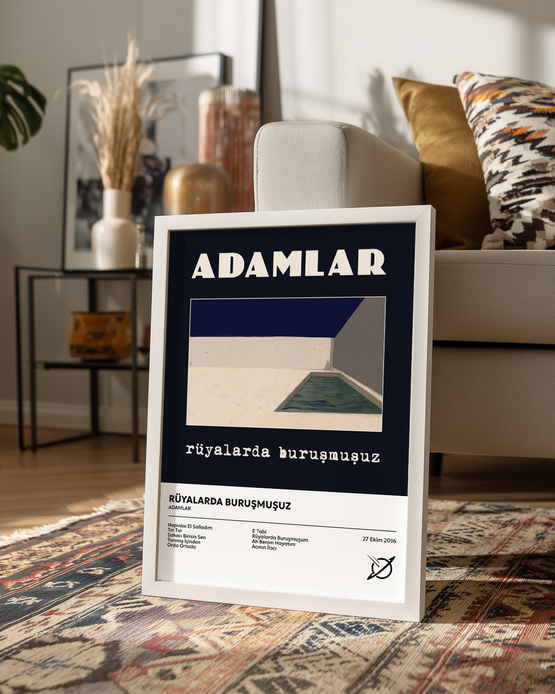 Rüyalar da Buruşmuşuz - Adamlar Poster Tablosu