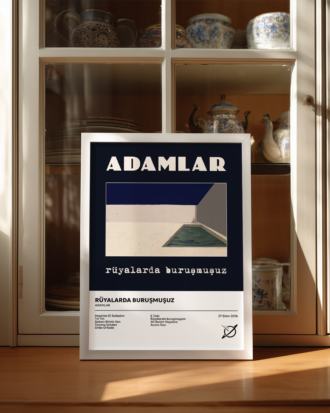 Rüyalar da Buruşmuşuz - Adamlar Poster Tablosu