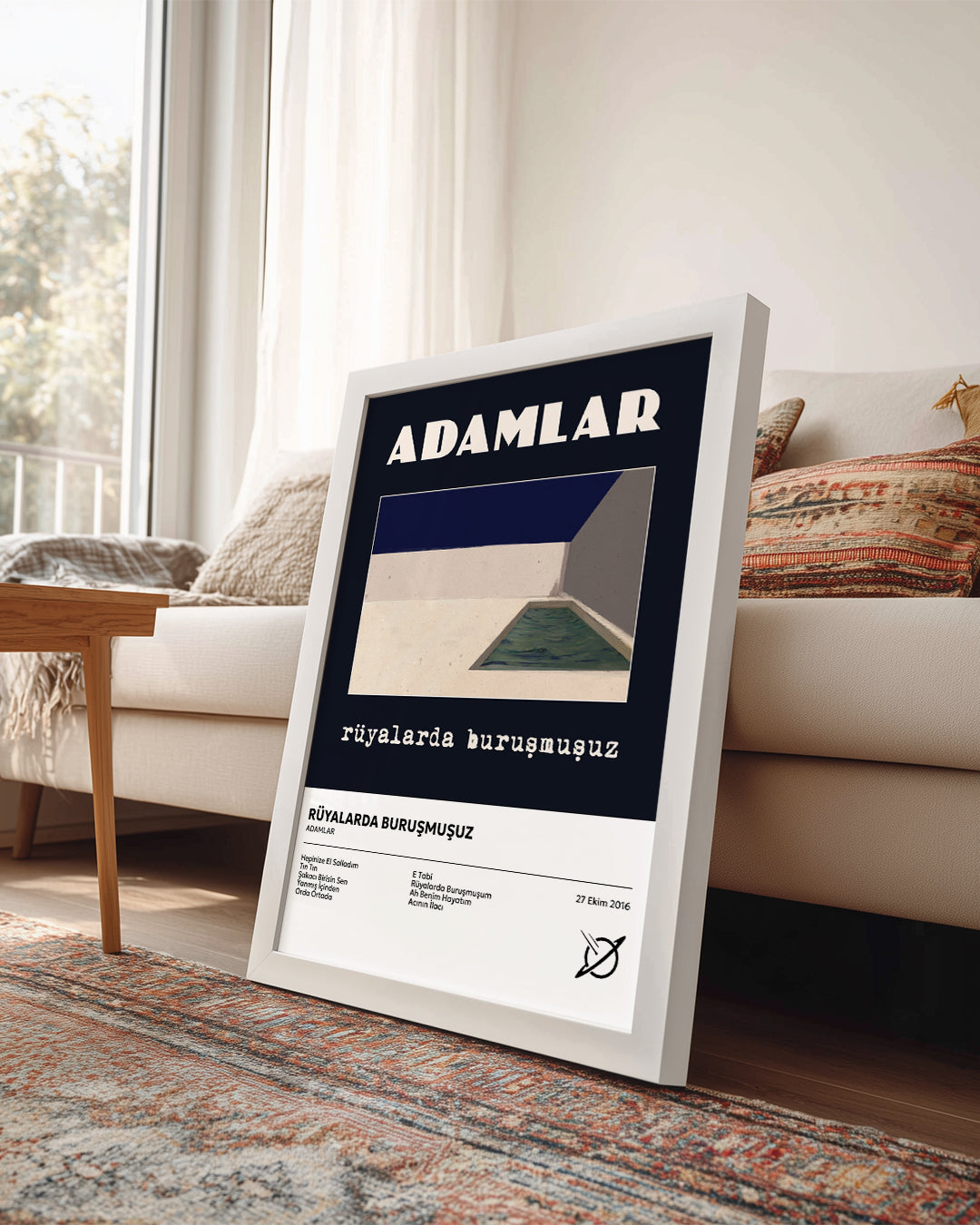 Rüyalar da Buruşmuşuz - Adamlar Poster Tablosu