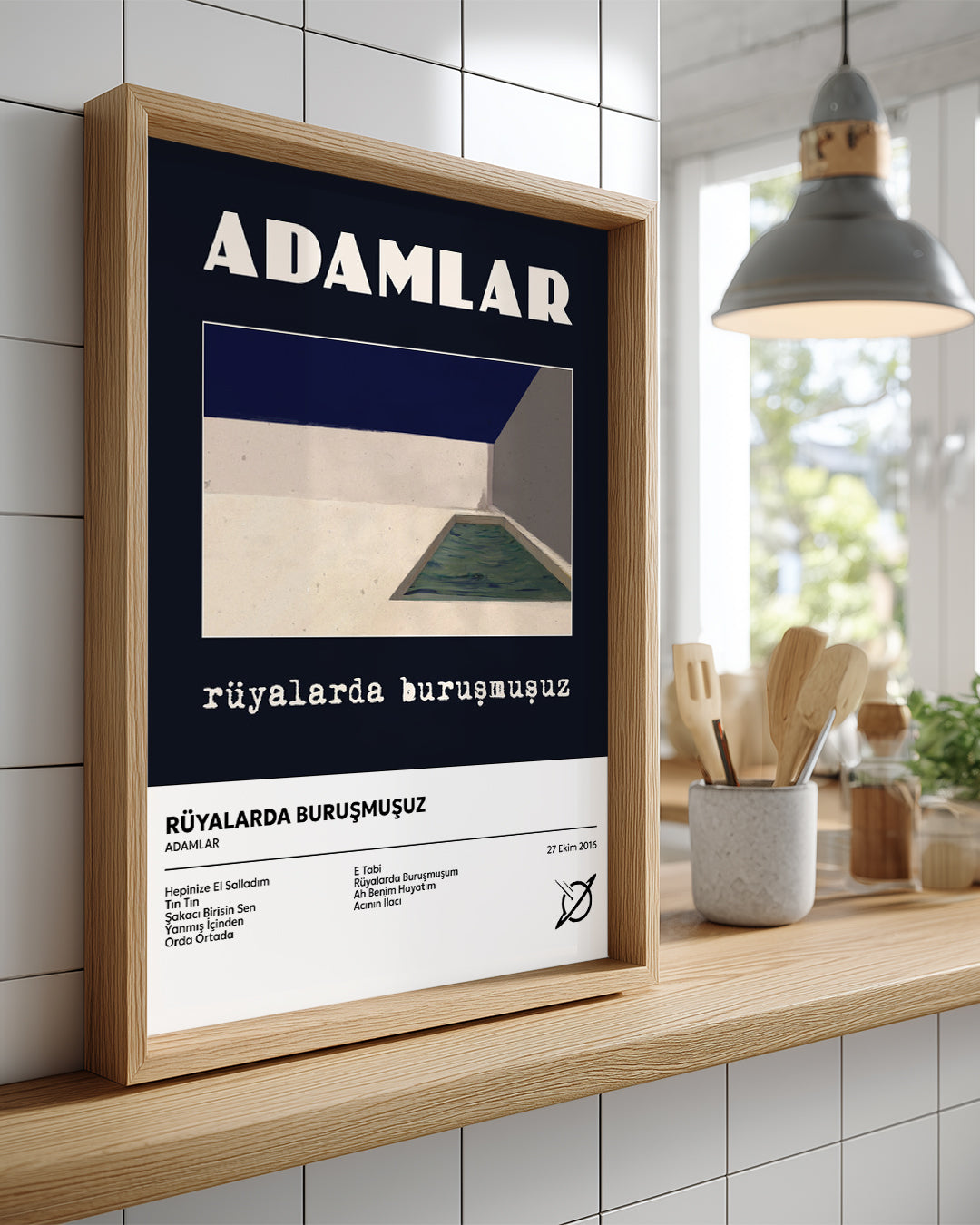Rüyalar da Buruşmuşuz - Adamlar Poster Tablosu