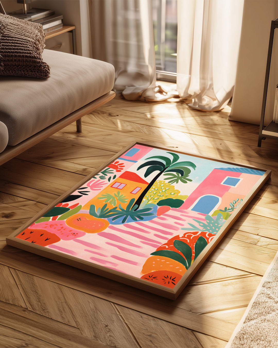 Rue Tropic Poster Tablosu