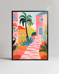 Rue Tropic Poster Tablosu
