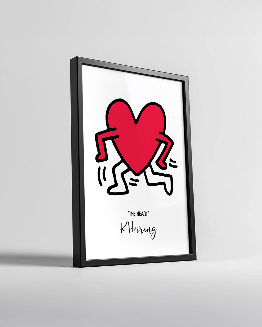 Running Heart Poster Tablosu