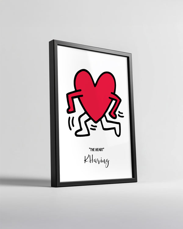 Running Heart Poster Tablosu