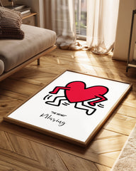 Running Heart Poster Tablosu