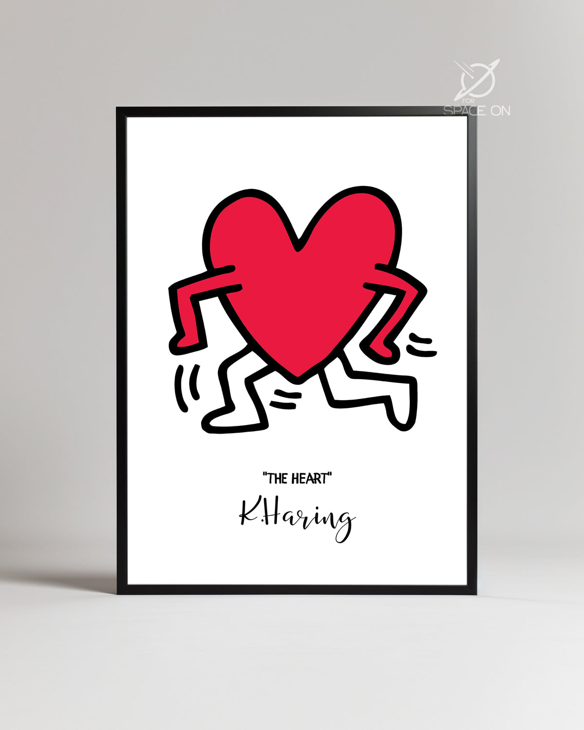 Running Heart Poster Tablosu