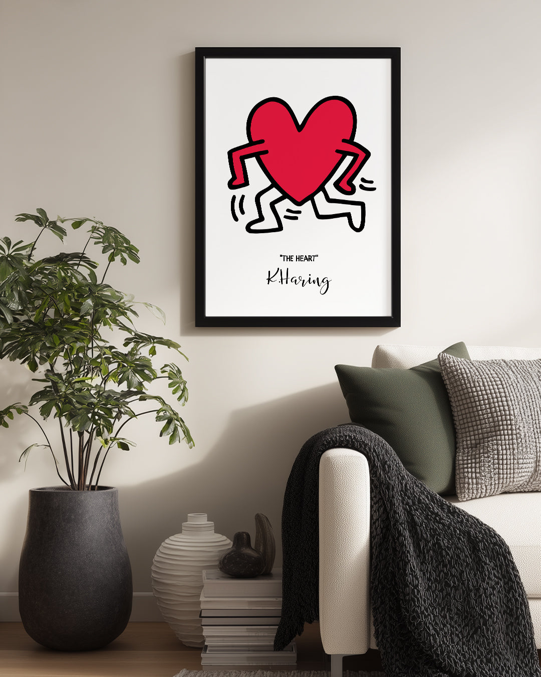Running Heart Poster Tablosu