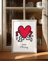 Running Heart Poster Tablosu