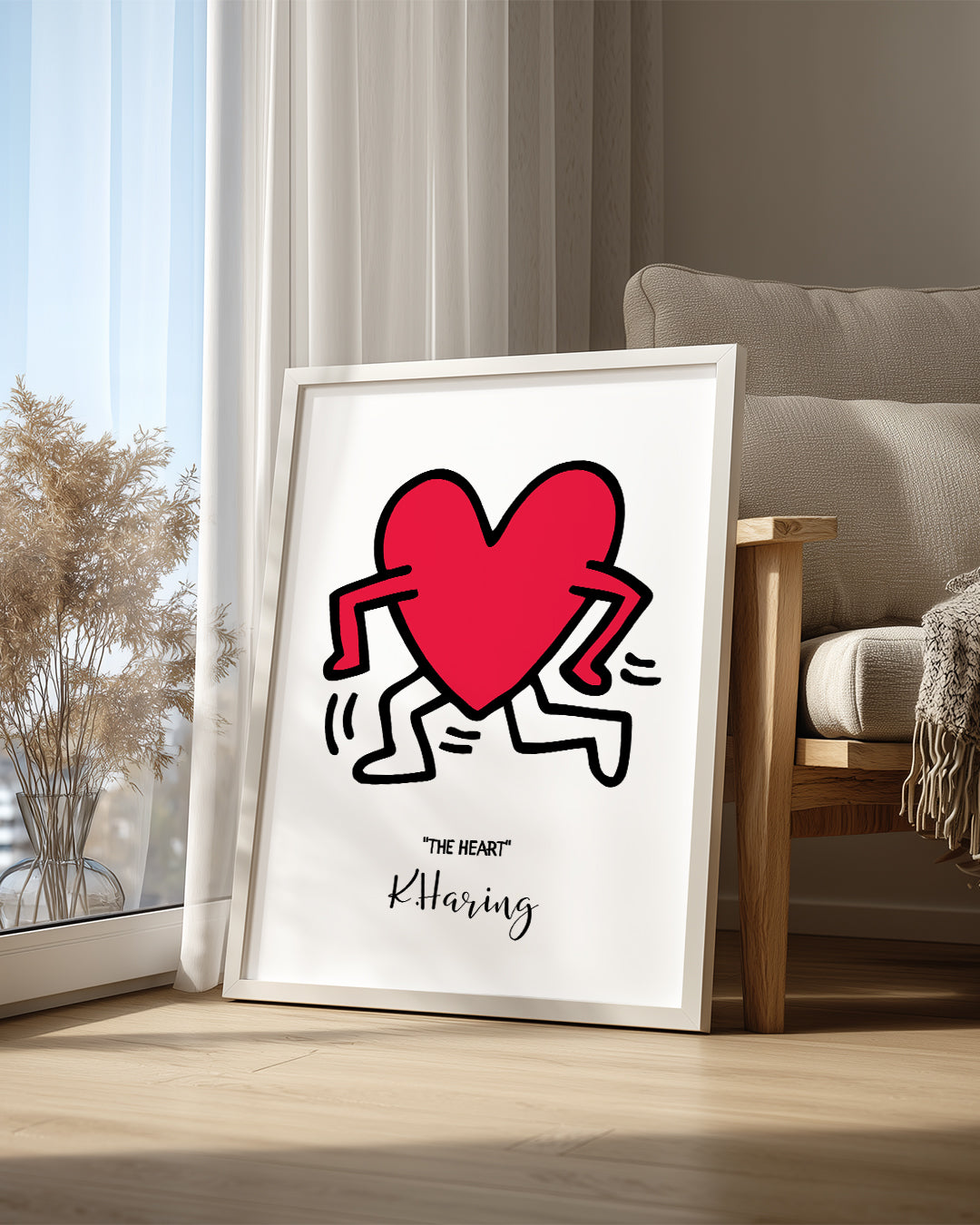 Running Heart Poster Tablosu