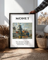 Rüzgar Gülü - Claude Monet - 1874 Poster Tablosu