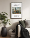 Rüzgar Gülü - Claude Monet - 1874 Poster Tablosu