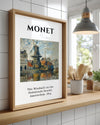 Rüzgar Gülü - Claude Monet - 1874 Poster Tablosu
