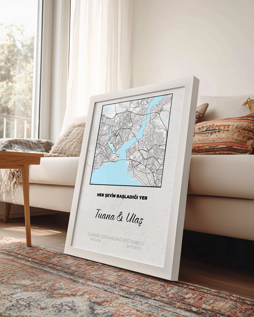 The Place Where I First Saw You Poster Painting (Square)