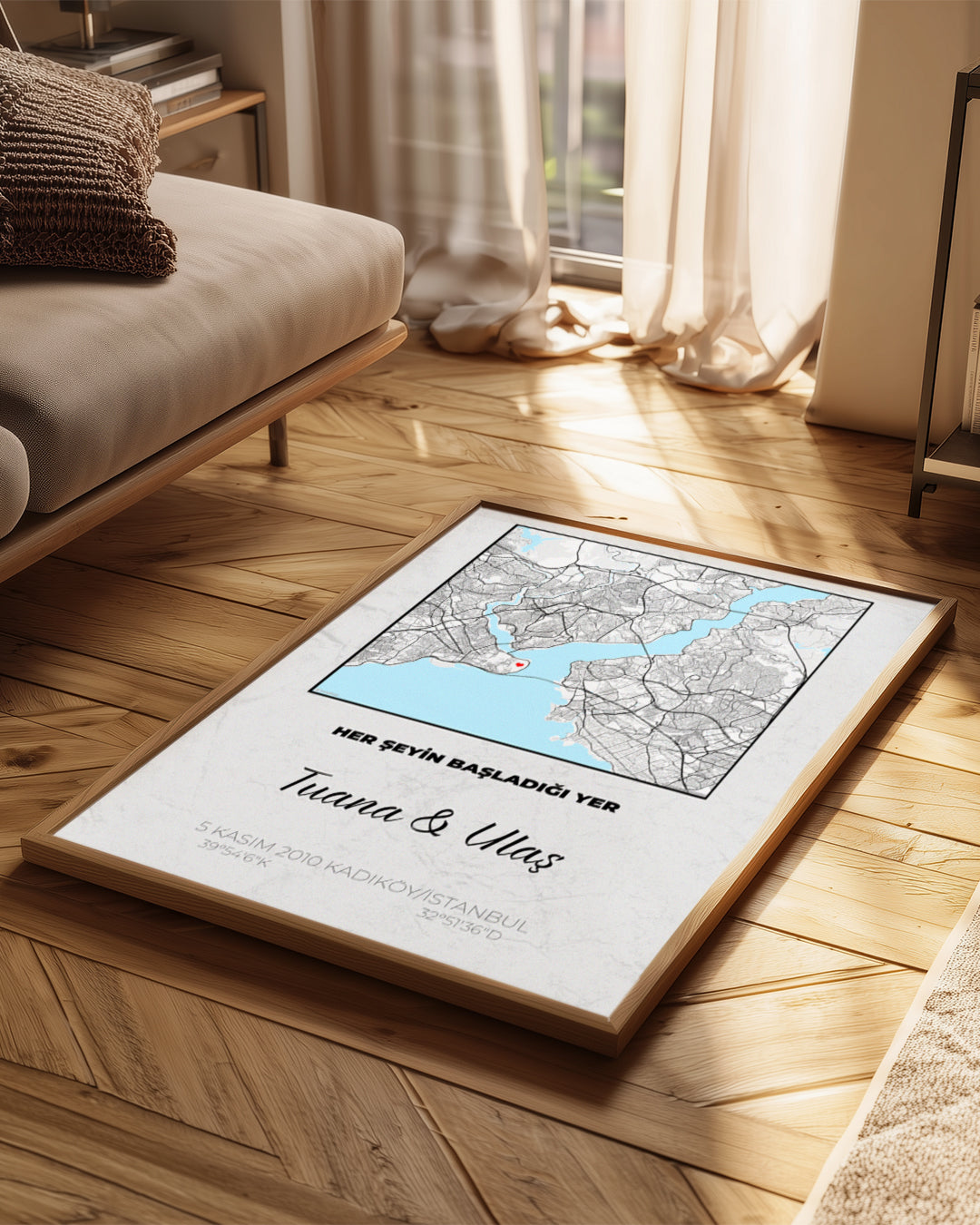 The Place Where I First Saw You Poster Painting (Square)