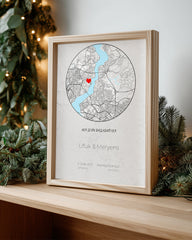 Seni İlk Gördüğüm Yer Poster Tablosu (Daire)