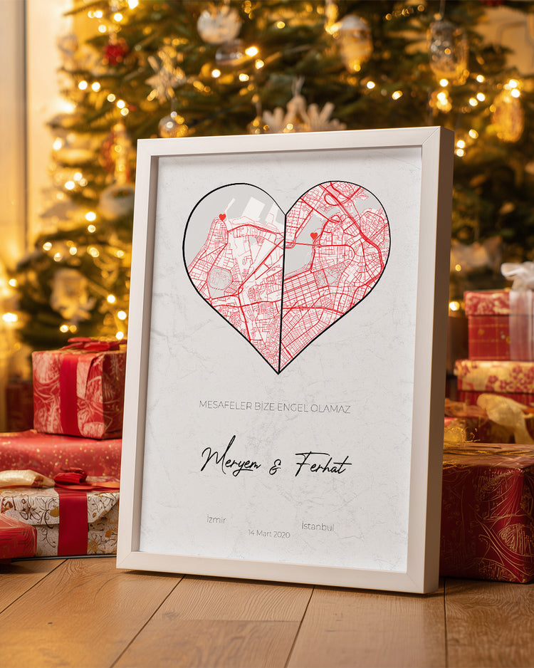 "Uzak Mesafe İlişki" Poster Tablosu