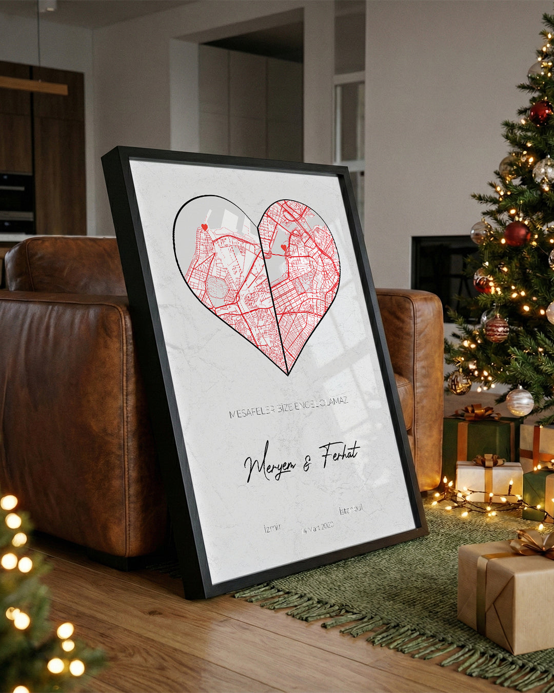 "Long Distance Relationship" Poster Table