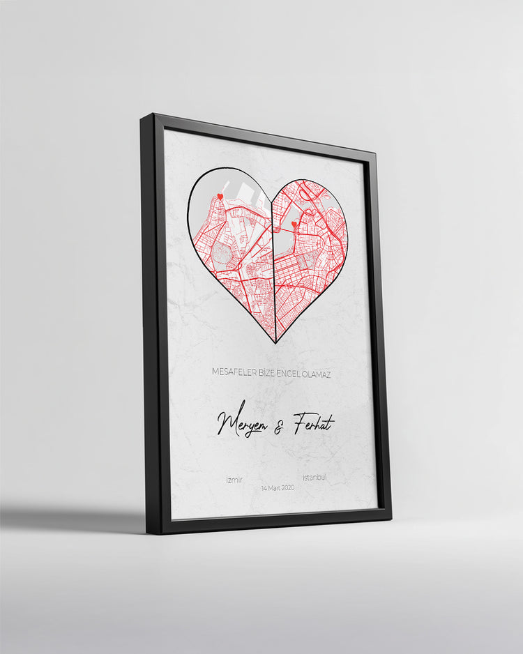 "Long Distance Relationship" Poster Table