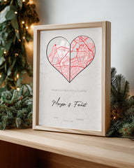 "Uzak Mesafe İlişki" Poster Tablosu