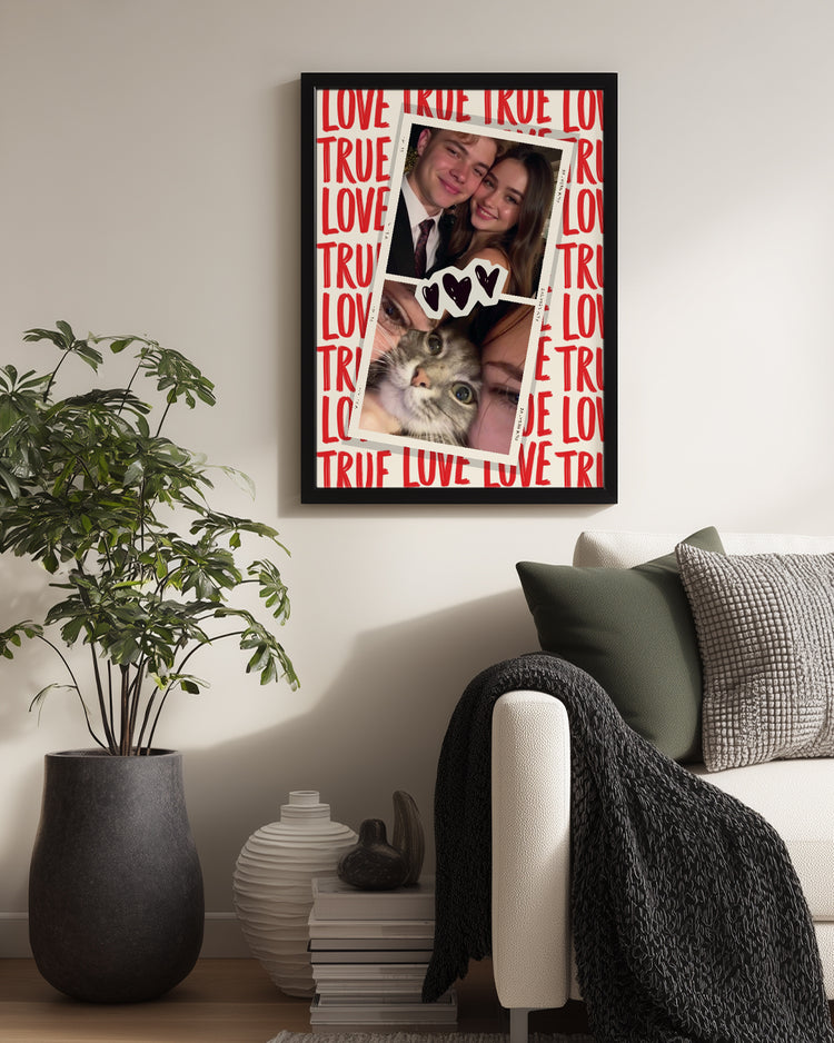 True Love Moments Poster Tablo